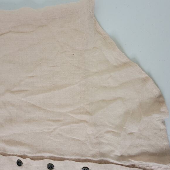 Free People Women's Tan Flowy Shirt Dress Women's M Wool Blend - Picture 12 of 13